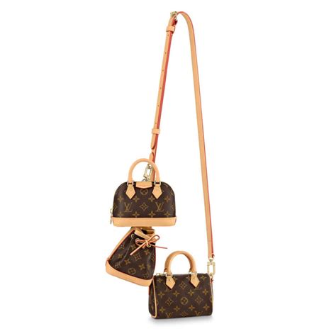 louis vuitton trio mini icons|Louis Vuitton Trio Mini Icones Monogram Bag Brown .